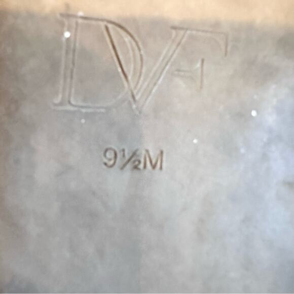 Diane von Furstenberg Liberty Wedge Sandals Natural Cork 9.5 - Picture 11 of 11